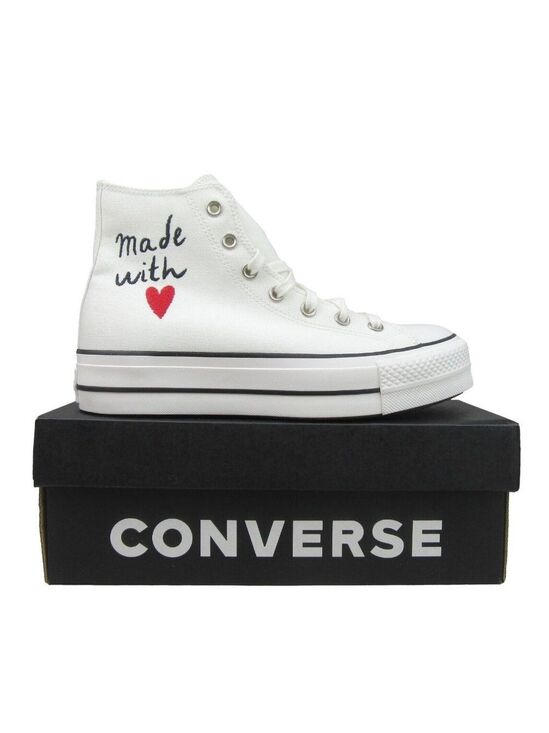 Converse Shoes - Converse Chuck Taylor All Star HI Lift Made with Love Women's Size 9.5 NEW